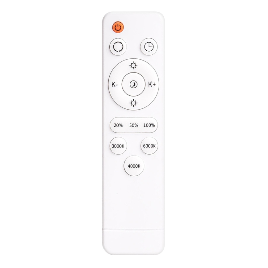 LED Plafonieră dimmabilă PIRIUS LED/80W/230V + Telecomandă