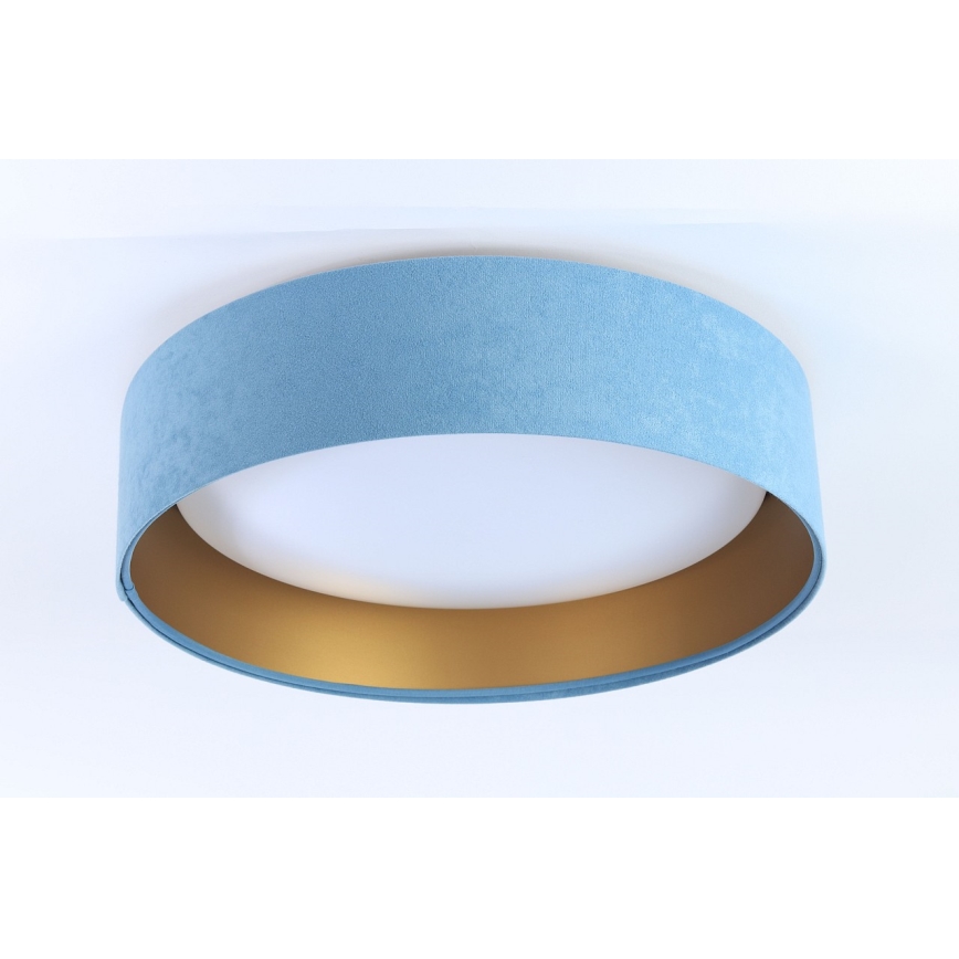 Plafonier LED GALAXY 1xLED/24W/230V diametru 44 cm albastru/auriu