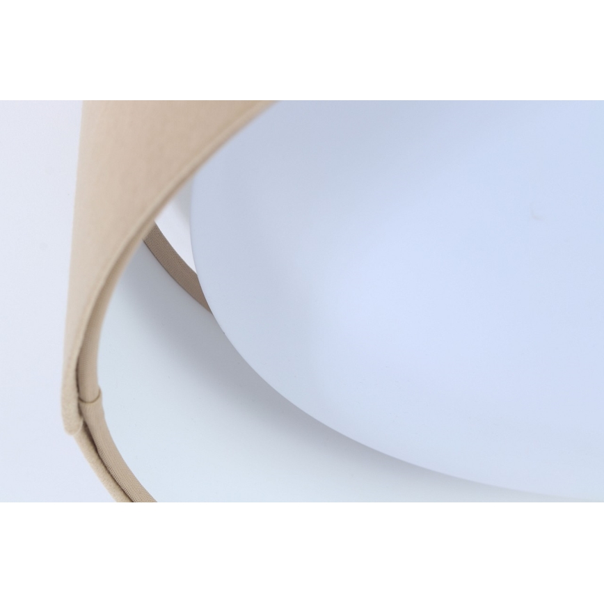 Lustr LED GALAXY 1xLED/24W/230V diametru 44 cm bej/ alb