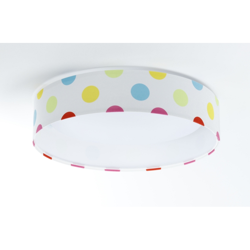 Lustr LED pentru copii GALAXY KIDS LED/24W/230V cu buline multicolore