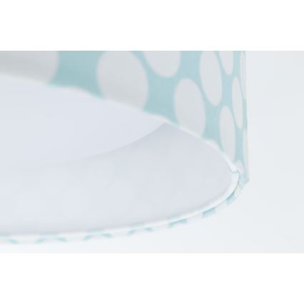 Lustr LED pentru copii GALAXY KIDS LED/24W/230V cu buline verde/alb