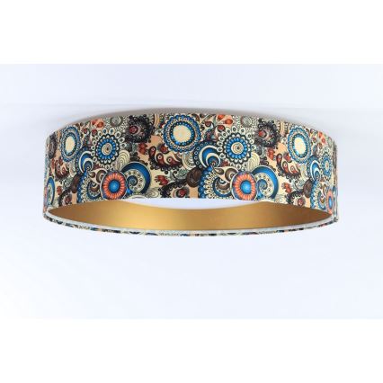 Lustr LED GALAXY LED/24W/230V diametru 44 cm multicolor/auriu