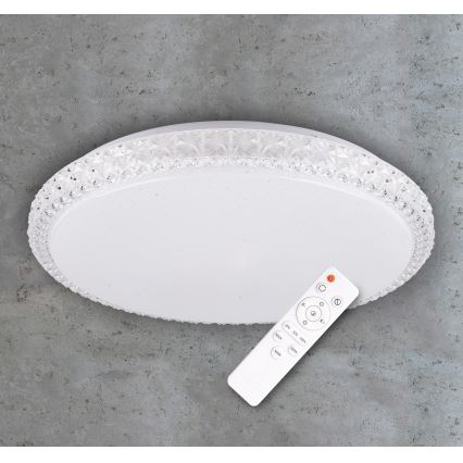 LED Plafonieră IRINA LED/24W/230V cu telecomandă
