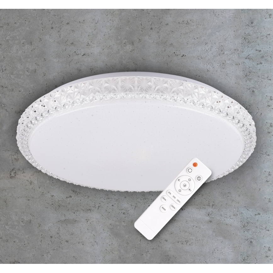 LED Plafonieră IRINA LED/24W/230V cu telecomandă