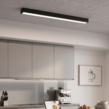 LED Plafonieră/lustră pe cablu LED/44W/230V 4000K 120 cm negru