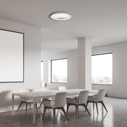 Plafonier LED dimabil VELA LED/24W/230V cu telecomandă