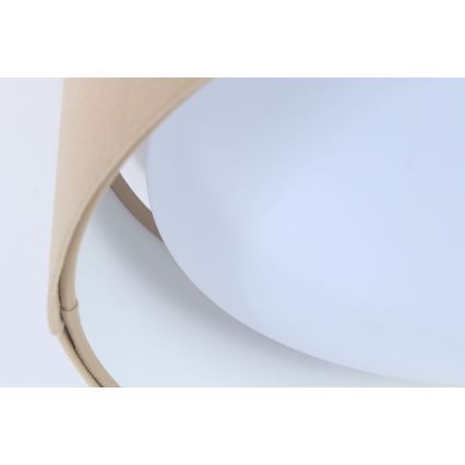 Lumină de plafon LED reglabilă SMART GALAXY LED/24W/230V diametru 44 cm bej/alb 3000-6500K + telecomandă