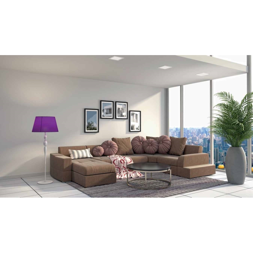 Lumină LED pentru tavan fals VEGA LED/6W/230V 2900/3900/5800K 12,5x12,5 cm albă