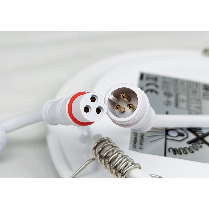 Lumină LED pentru tavan fals VEGA LED/6W/230V 2900/3900/5800K diametru 12,5 cm albă