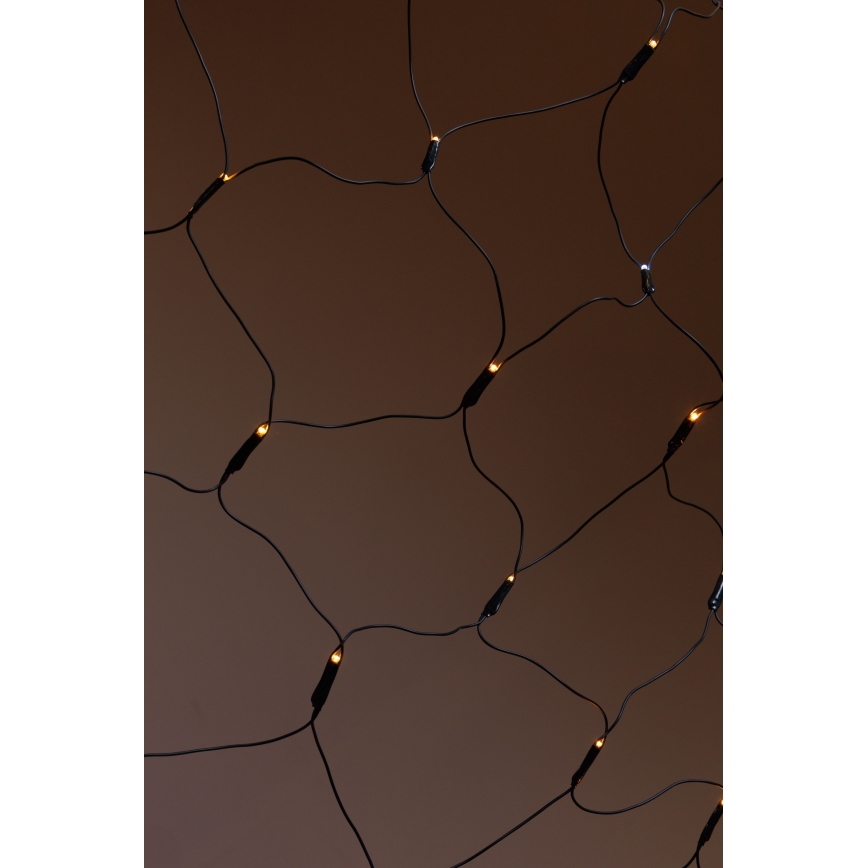 LED plasă de Crăciun pentru exterior NET 240xLED/7,2W/230V 1,5x2 m IP44 alb cald
