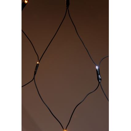 LED plasă de Crăciun pentru exterior NET 240xLED/7,2W/230V 1,5x2 m IP44 alb cald