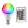 LED RGB Bec cu intensitate variabila E27/6W/230V 3000K