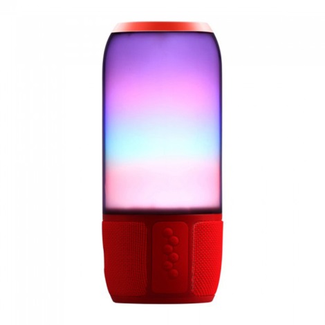 LED RGB Lampă de masă cu difuzor 2xLED/3W/5V 1800 mAh
