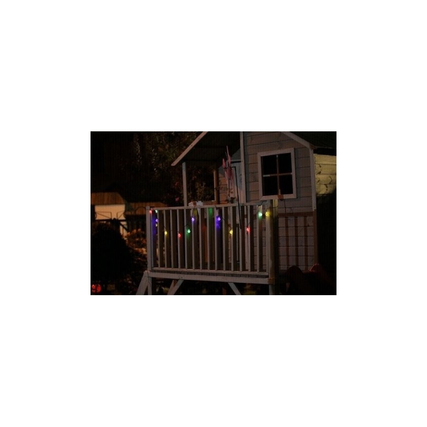 Lumină solară LED RGB 20xLED/1,2V 300 mAh IP44