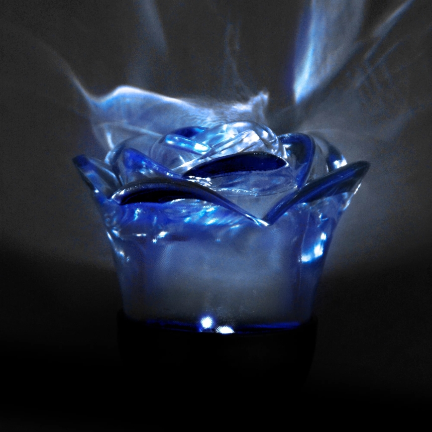 Lumină solară LED RGB ROSE LED/1,2V 100 mAh IP44