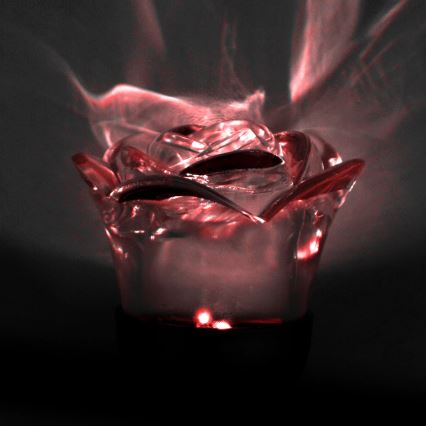 Lumină solară LED RGB ROSE LED/1,2V 100 mAh IP44