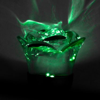 Lumină solară LED RGB ROSE LED/1,2V 100 mAh IP44