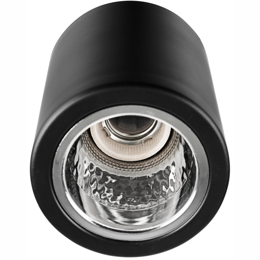 Lampa LED spot TACO 1xE27/15W/230V negru