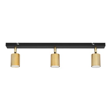 LED Spot TUNE 3xGU10/4,8W/230V auriu/negru