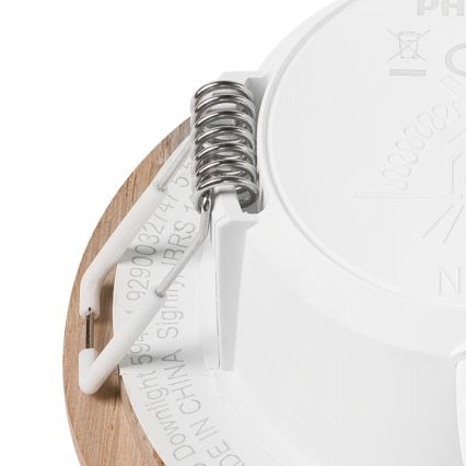 Corp de iluminat LED pentru tavan WOODY SPOT LED/5,5W/230V 4000K stejar ? 10 cm