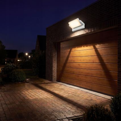 Lampă de perete LED dimabilă pentru exterior LED/12/18/24W/230V 3000/4000/6500K IP54 albă