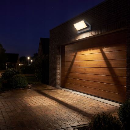 Lampă LED de perete reglabilă pentru exterior LED/12/18/24W/230V 3000/4000/6500K IP54 neagră
