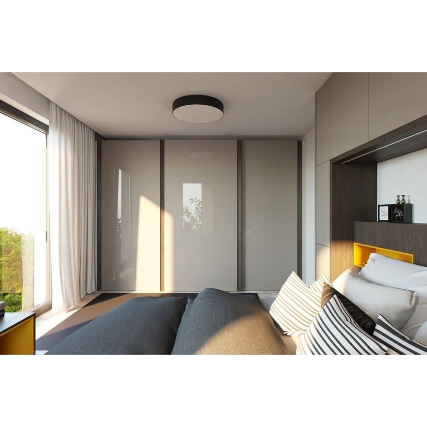 LED2 - Lampă de plafon LED dimabilă MONO LED/100W/230V 3000K/4000K negru