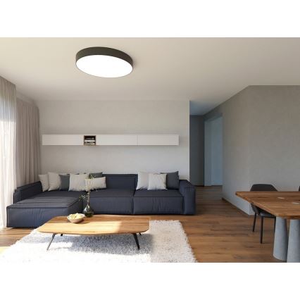 LED2 - Lampă de plafon LED dimabilă MONO LED/60W/230V 3000K/4000K negru