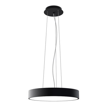 LED2 - Lustră suspendată cu cablu MONO SLIM LED, 30 W, 230 V, 3000K/4000K, Ø 40 cm, negru