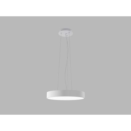 LED2 - Pendul LED MONO SLIM pe cablu, 30W, 230V, 3000K/4000K, Ø 40 cm, alb