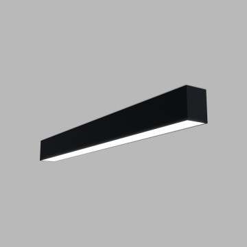 LED2 - Plafonieră LED LINO LED/24W/230V 3000/3500/4000K 90 cm negru