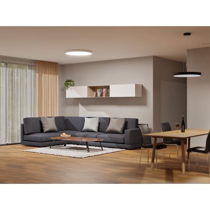 LED2 - Plafonieră LED MONO SLIM LED/80W/230V 3000K/4000K Ø 80 cm albă