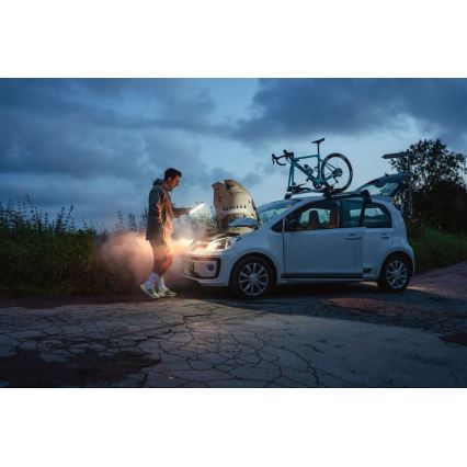 Ledlenser AF2R - Lampă de lucru LED reîncărcabilă, cu reglare a intensității, IP54, 1000 lm, 50 h, 4810 mAh