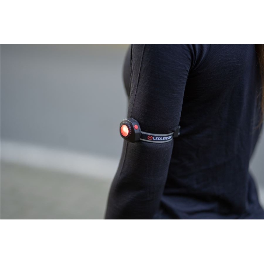 Ledlenser CU2R - Lampă de semnalizare LED, 280 mAh, negru