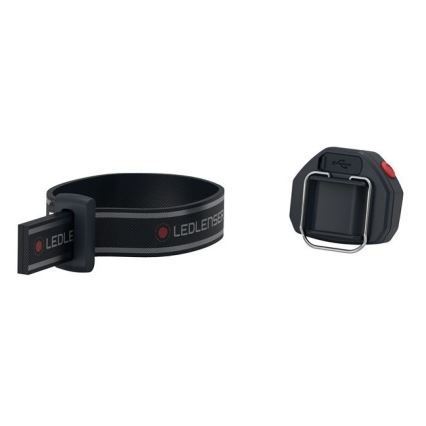 Ledlenser CU2R - Lampă de semnalizare LED, 280 mAh, negru