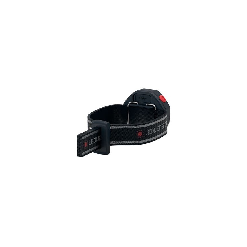 Ledlenser CU2R - Lampă de semnalizare LED, 280 mAh, negru