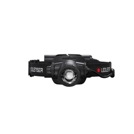 Ledlenser H15R CORE - Lampă de cap LED reîncărcabilă cu intensitate reglabilă, 4800 mAh, IP67, 2500 lm, autonomie 80 ore, neagră