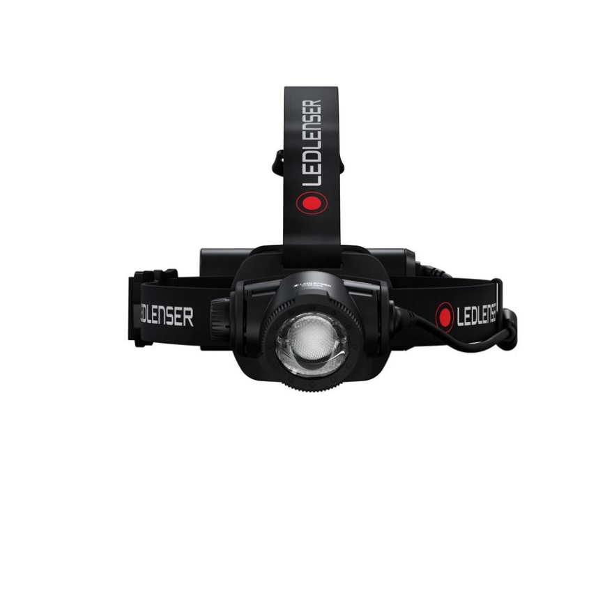 Ledlenser H15R CORE - Lampă de cap LED reîncărcabilă cu intensitate reglabilă, 4800 mAh, IP67, 2500 lm, autonomie 80 ore, neagră