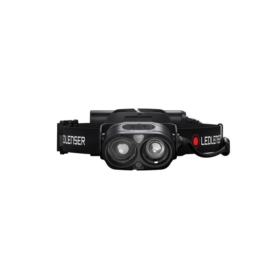 Ledlenser H19R CORE - Lanternă frontală reîncărcabilă LED, reglabilă, 4800 mAh, IP67, 3500 lm, 20 ore, neagră