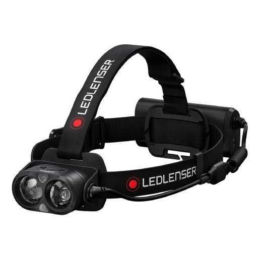 Ledlenser H19R CORE - Lanternă frontală reîncărcabilă LED, reglabilă, 4800 mAh, IP67, 3500 lm, 20 ore, neagră