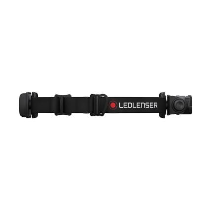 Ledlenser H5R CORE - lanternă frontală reîncărcabilă cu LED, cu reglare a intensității luminoase, 1800 mAh, IP67, 500 lm, 50 h, negru