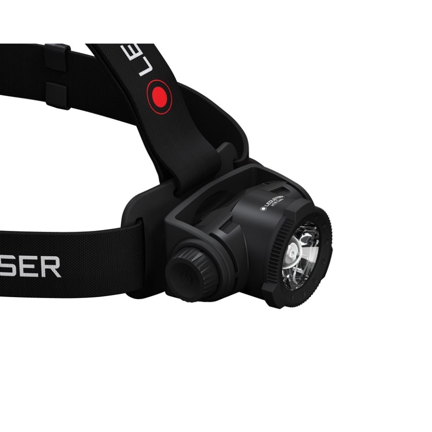 Ledlenser H7R CORE – lanternă frontală LED reîncărcabilă, cu reglaj al intensității | 4800 mAh | IP67 | 1000 lm | 65 ore | negru