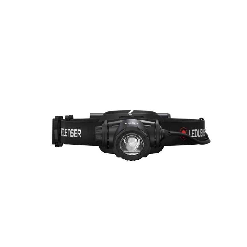 Ledlenser H7R CORE – lanternă frontală LED reîncărcabilă, cu reglaj al intensității | 4800 mAh | IP67 | 1000 lm | 65 ore | negru