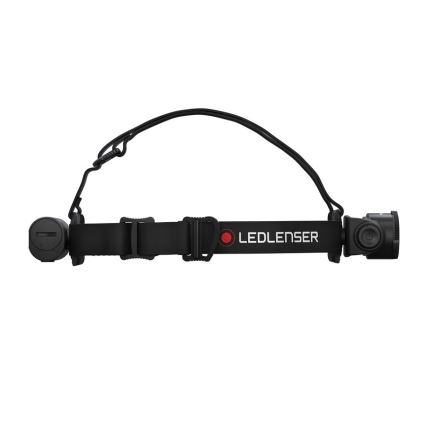 Ledlenser H7R CORE – lanternă frontală LED reîncărcabilă, cu reglaj al intensității | 4800 mAh | IP67 | 1000 lm | 65 ore | negru