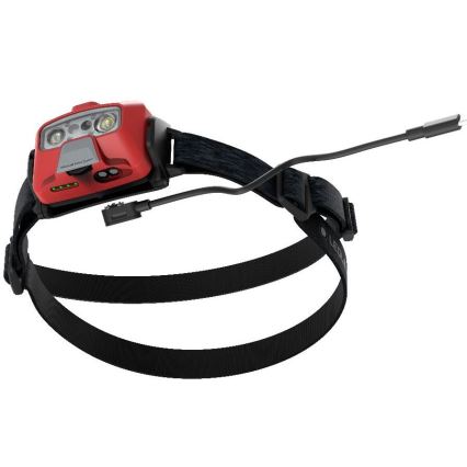 Ledlenser HF6R Core - frontală LED reîncărcabilă, cu intensitate reglabilă, 2000 mAh, IP68, 800 lm, 60 ore, roșie