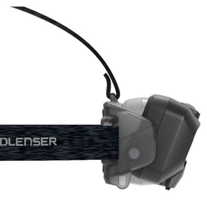 Ledlenser HF8R Core - Lampă frontală reîncărcabilă LED cu reglare a intensității, 2000 mAh, IP68, 800 lm, 60 h, gri