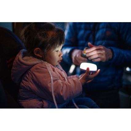 Ledlenser KIDCAMP6 DINO - Lampă portabilă cu LED dimabilă, 3xAAA, IP44, verde