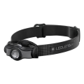 Ledlenser MH3 - frontală LED reglabilă, 1xAA, IP54, 200 lm, 35 h, neagră