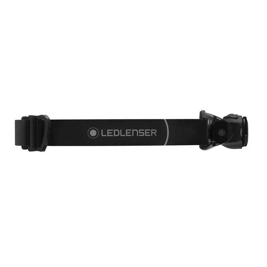 Ledlenser MH4 - Lanternă frontală reîncărcabilă LED reglabilă, 400 lm, baterie 750 mAh, autonomie 35 h, IP54, negru