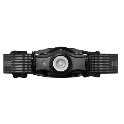 Ledlenser MH5 - lanternă frontală LED reîncărcabilă, reglabilă, 1xAA, 750 mAh, IP54, 400 lm, 35 h, negru/gri